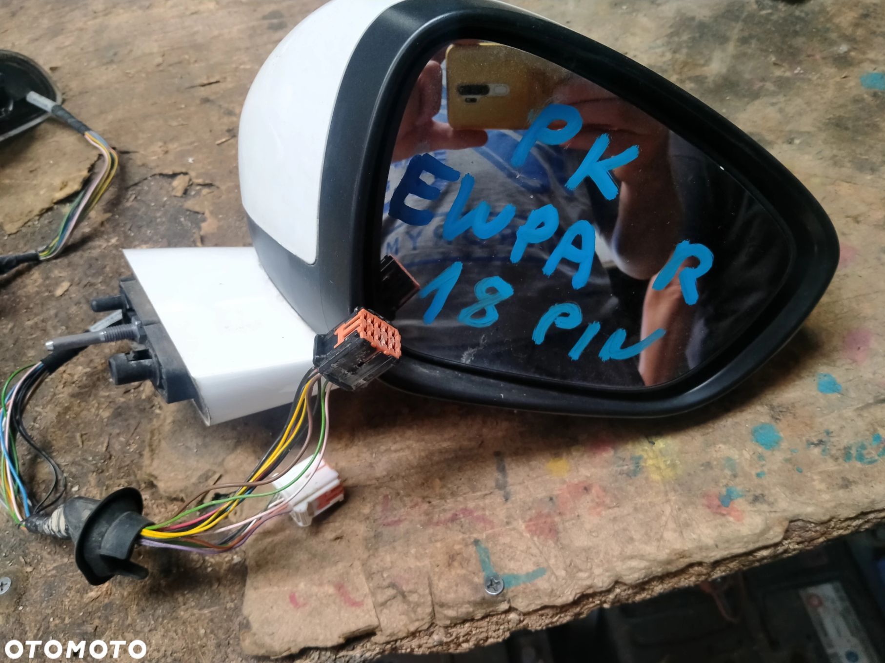 CITROEN C4 PICASSO II PRAWE LUSTERKO 18 PIN EWPA - 1