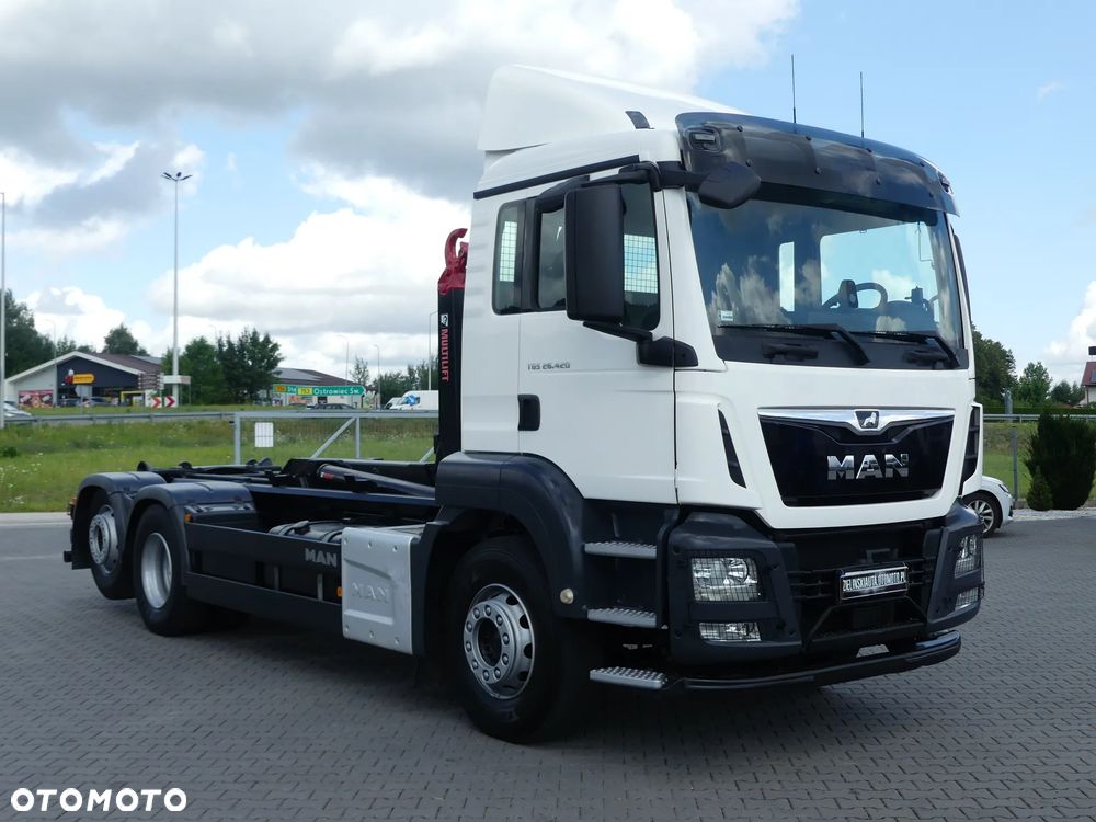 MAN TGS 26.420 / 6x2 / HAKOWIEC / HIAB MULTILIFT / EURO 6 - 16