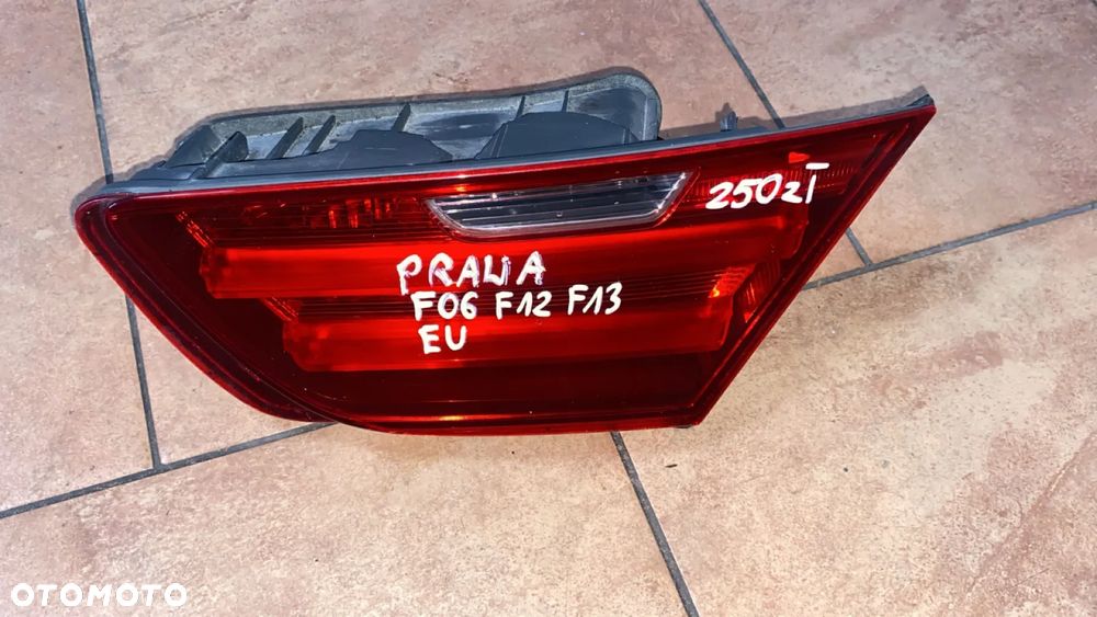 BMW F06 F12 F13 LAMPA TYŁ TYLNA W KLAPĘ PRAWA - 1
