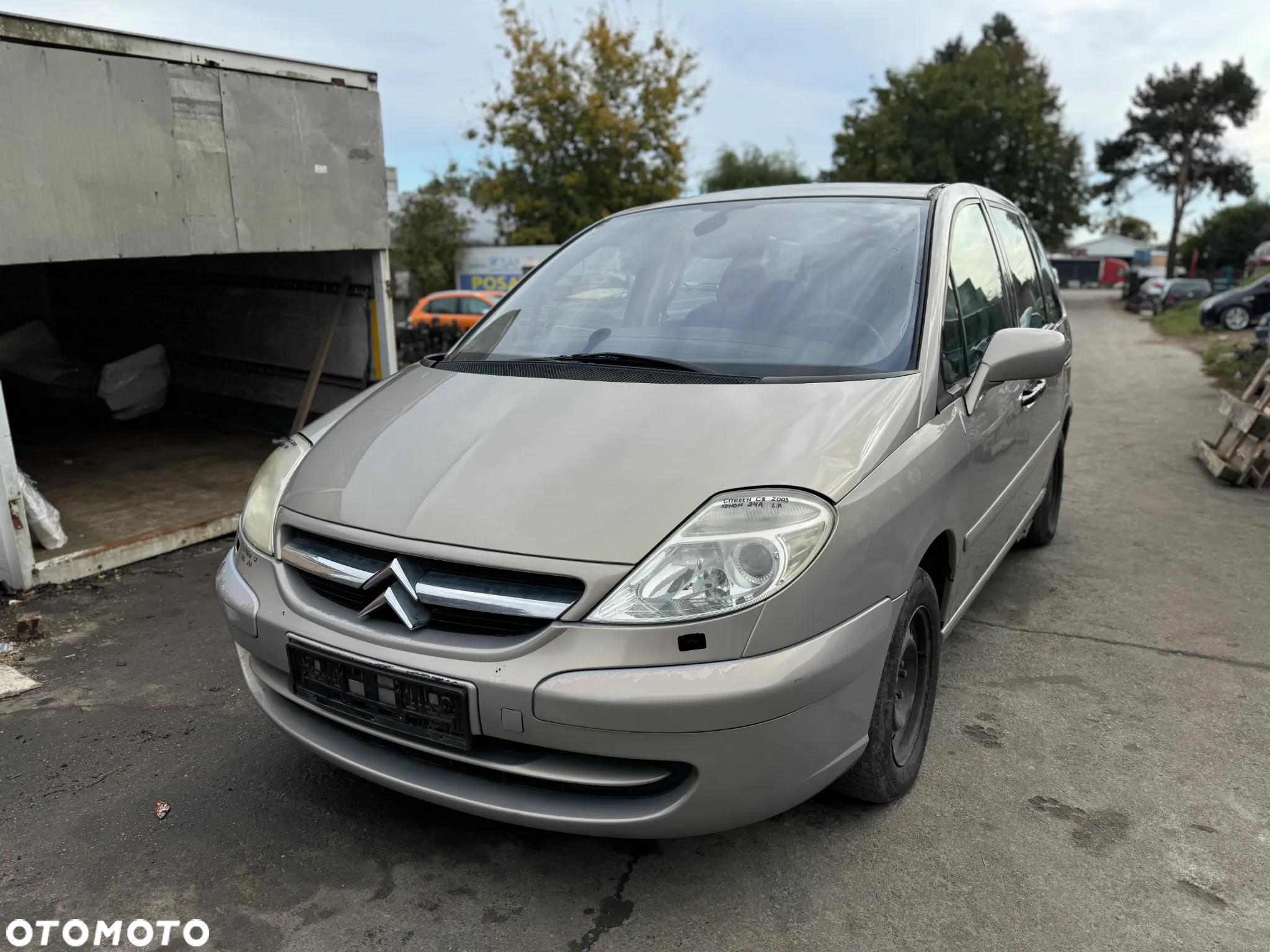 CITROEN C8 KLAPA BAGAŻNIKA KDD - 17
