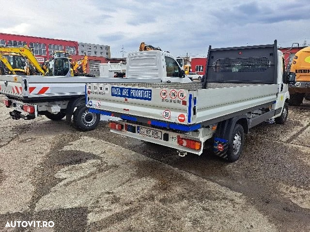 Peugeot Boxer III L3 KD Pick-Up Platforma Fiat Citroen Ford Bena Aluminiu 2018 2.0 Diesel Unic Proprietar de Noua Istoric Service Complet AC Stare Buna - 6