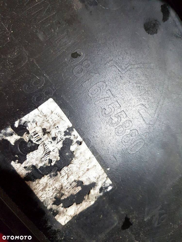 PEUGEOT RIFTER ZDERZAK PRZÓD PRZEDNI GÓRA LISTWA KRATKI ORYGINAŁ - 5