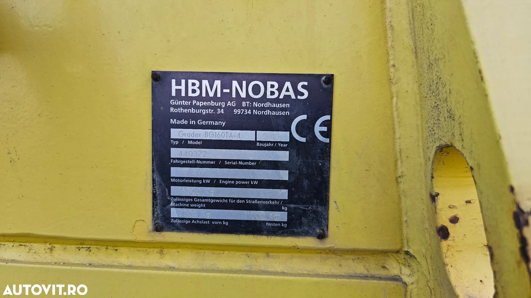 HBM BG 160 TA-4 Greder - 7