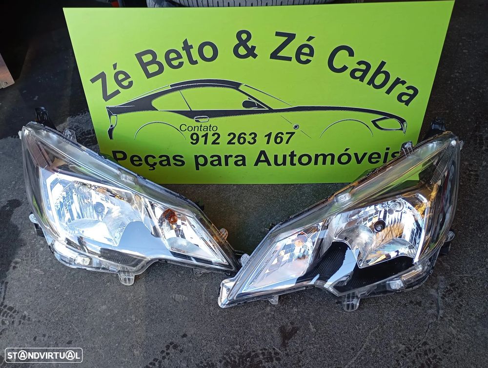 MITSUBISHI SPACE STAR 2020 FAROL DA FRENTE - FF606 FF607 - 1