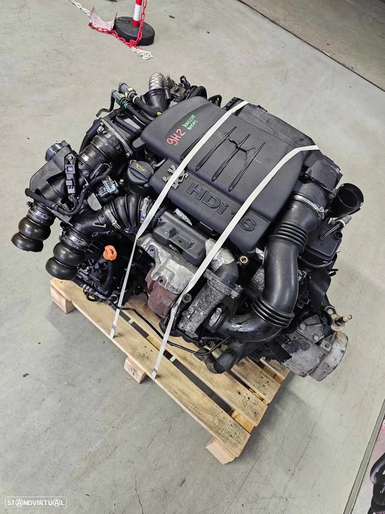 Motor PSA 1.6 HDI 2007, de 110cv, ref 9HZ - 2