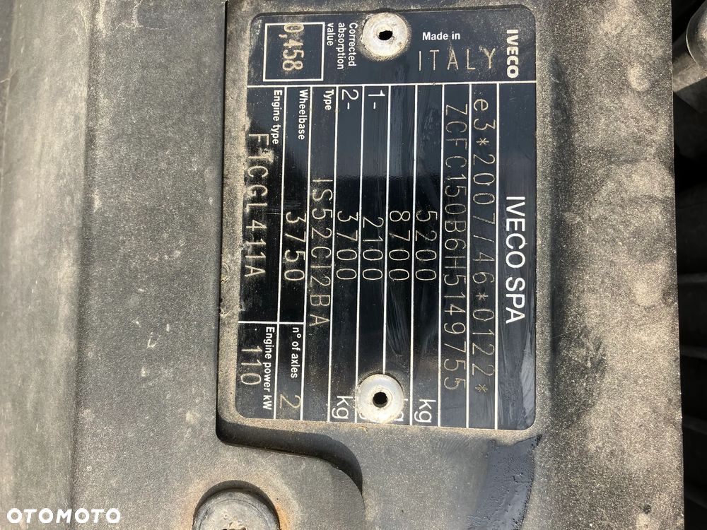 Iveco Iveco Daily 50c15 kontener, chłodnia 8 palet - 9