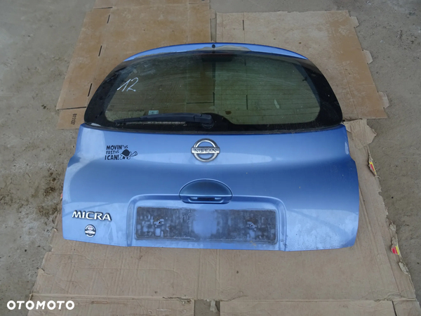 Klapa Bagażnika Nissan Micra K12 T12K (Goła)