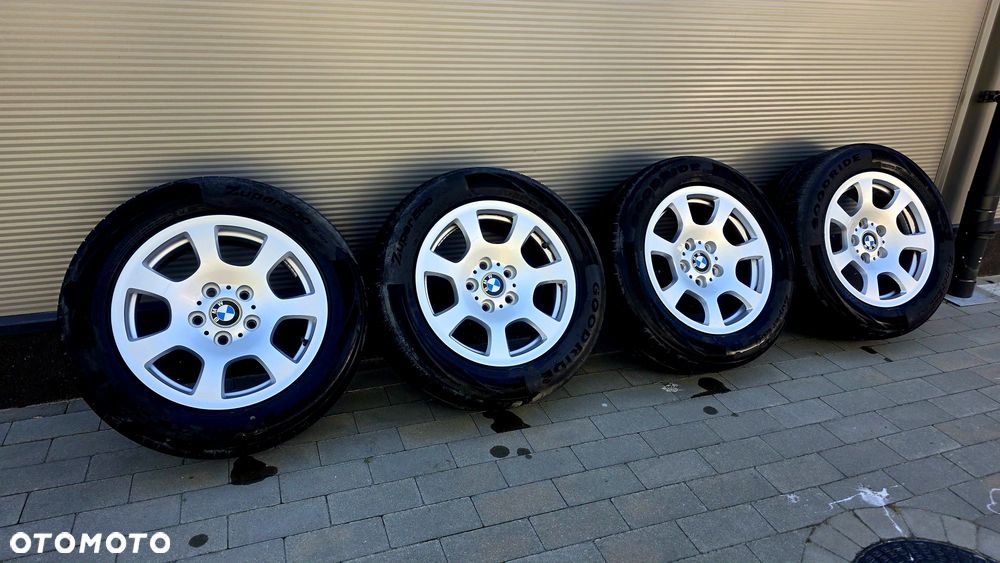 Sprzedam felgi do BMW Styling z oponami letnimi 134 E60 E61 16 cali. - 1