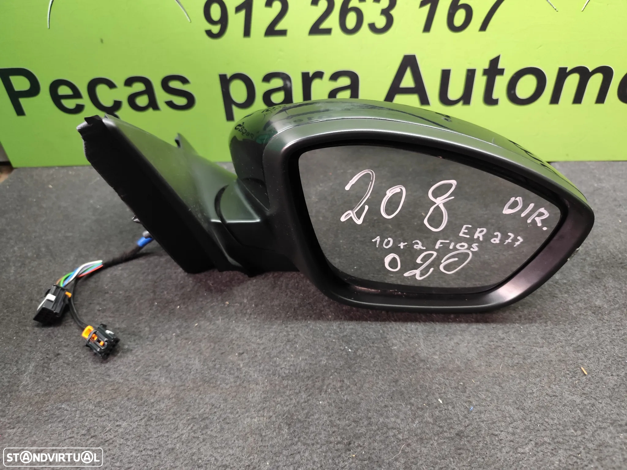 PEUGEOT 208 II ESPELHO RETROVISOR - ER277 - 6
