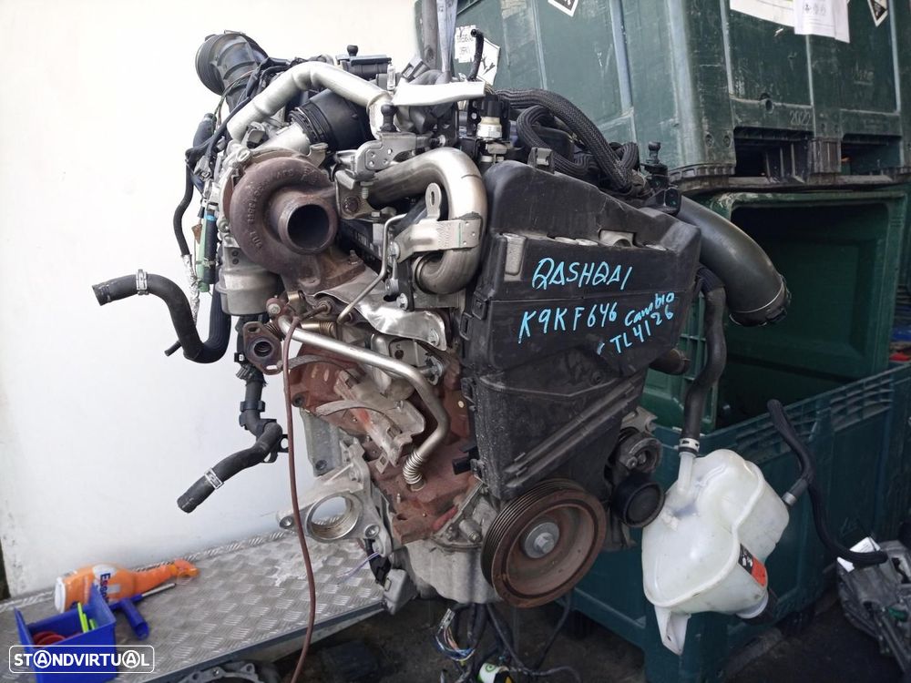 MOTOR COMPLETO NISSAN QASHQAI J11E REF. K9KF646 - 1