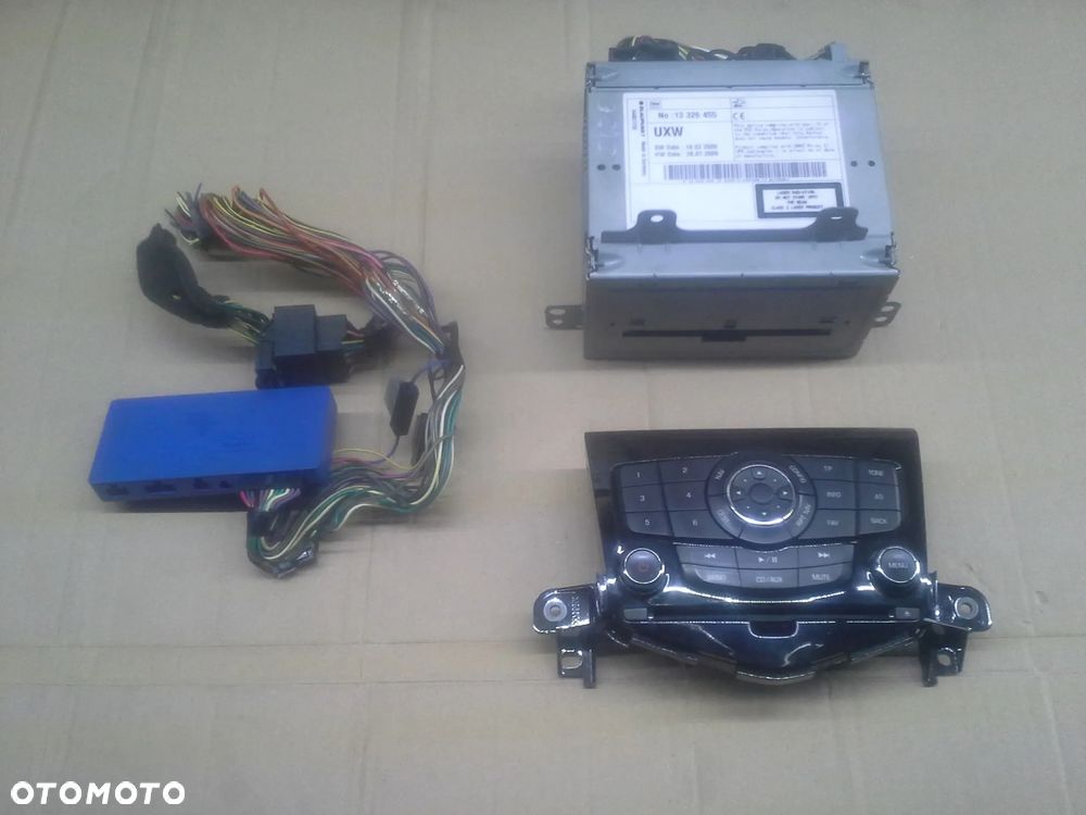 Chevrolet Cruze radio 13326455 wyświetlacz 13223793 panel 38394228 komplet - 17