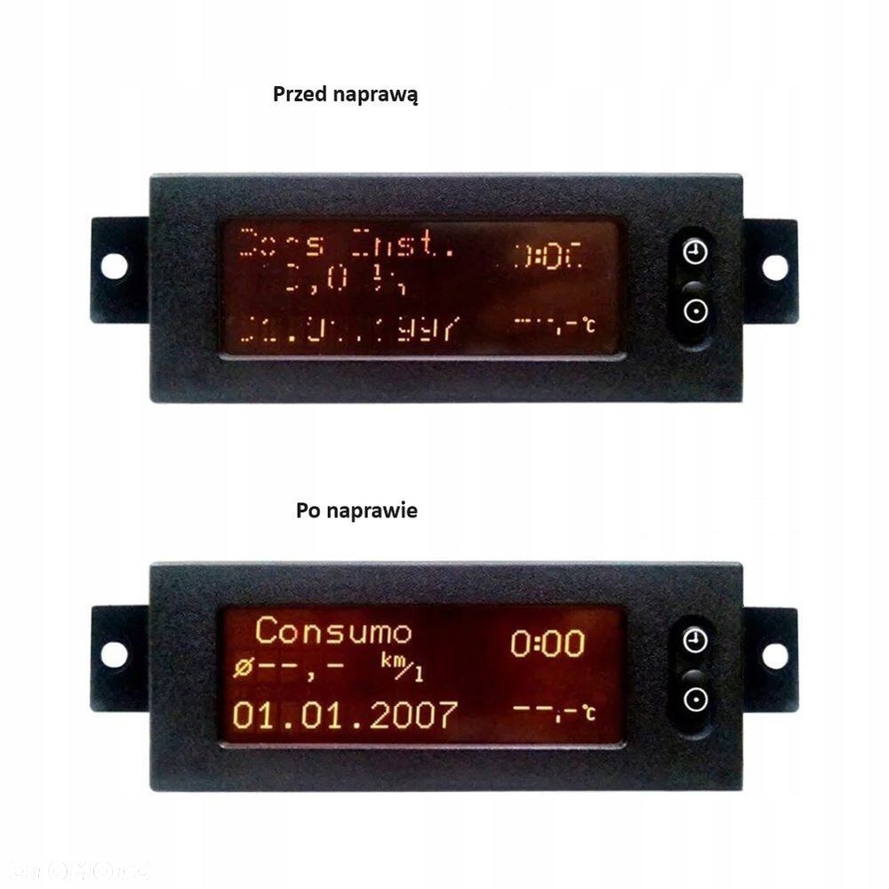 taśma lcd pasek wyświetlacza lcd wyświetlacz opel astra g astra h 024461677 - 2
