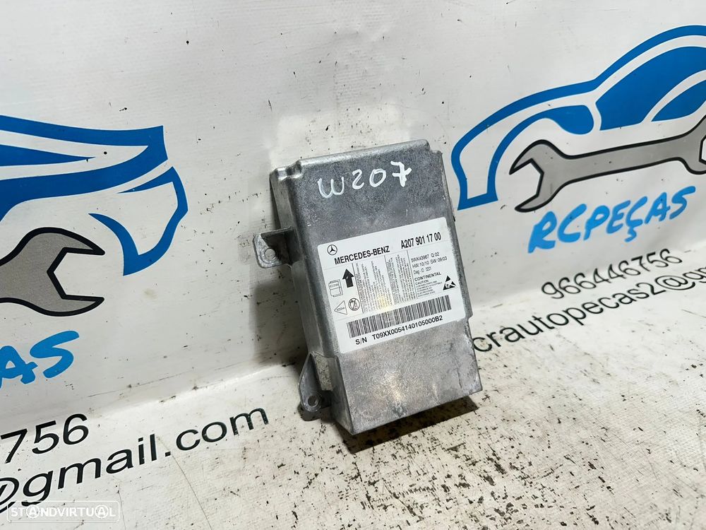 .Módulo Centralina Airbag SRS Original Mercedes Benz A2079011700 2009 - 2017 - 3