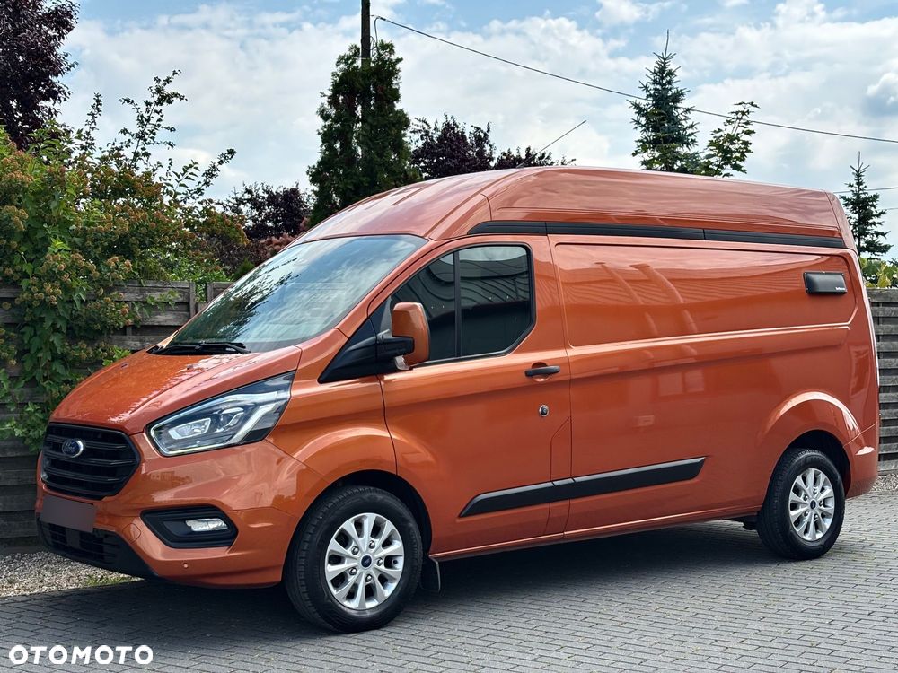 Ford Transit Custom L2H2 Automat Klima Xenon Navi Kamera G.Fotele,Szyba Serwis I właściciel - 8