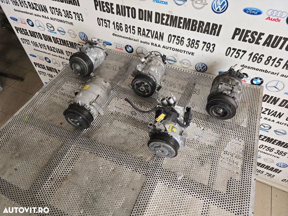 Compresor Clima Vw Seat Skoda Audi Passat CC Golf Touran Jetta Octavia Leon Tiguan Cod 8FK351135921 - 2