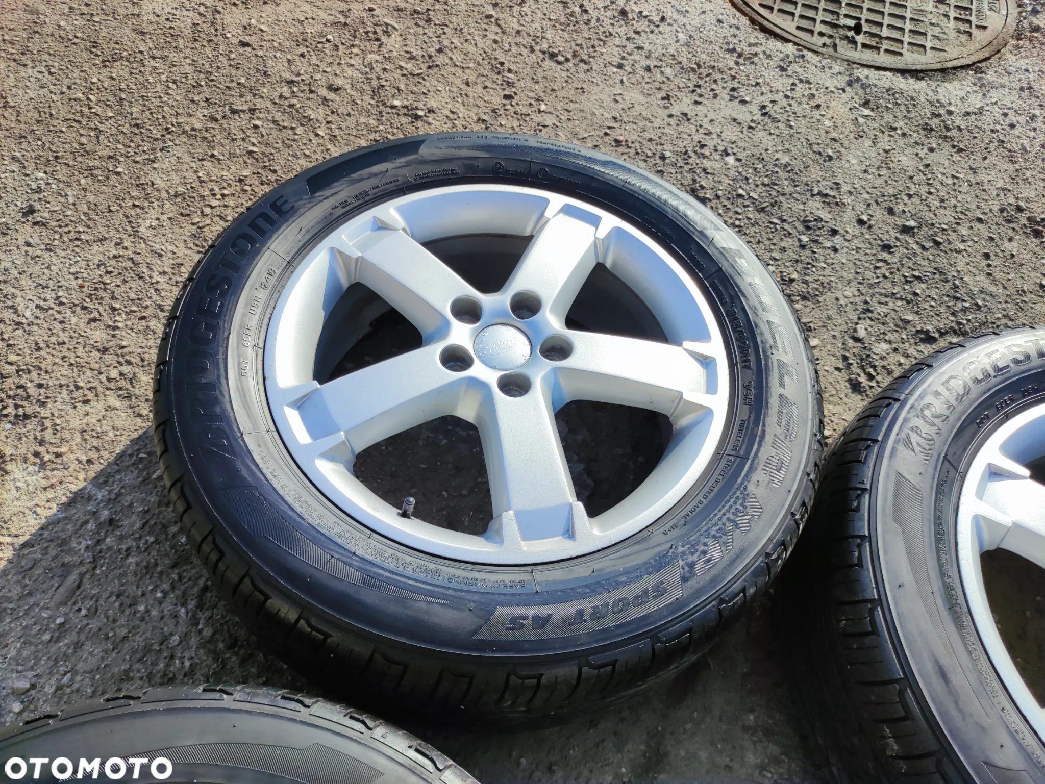 215/60R17 96H Opony Letnie Całoroczne BRIDGESTONE DUELER H/P Sport AS M+S 6mm Legnica ALU-RAD 215/60 - 7