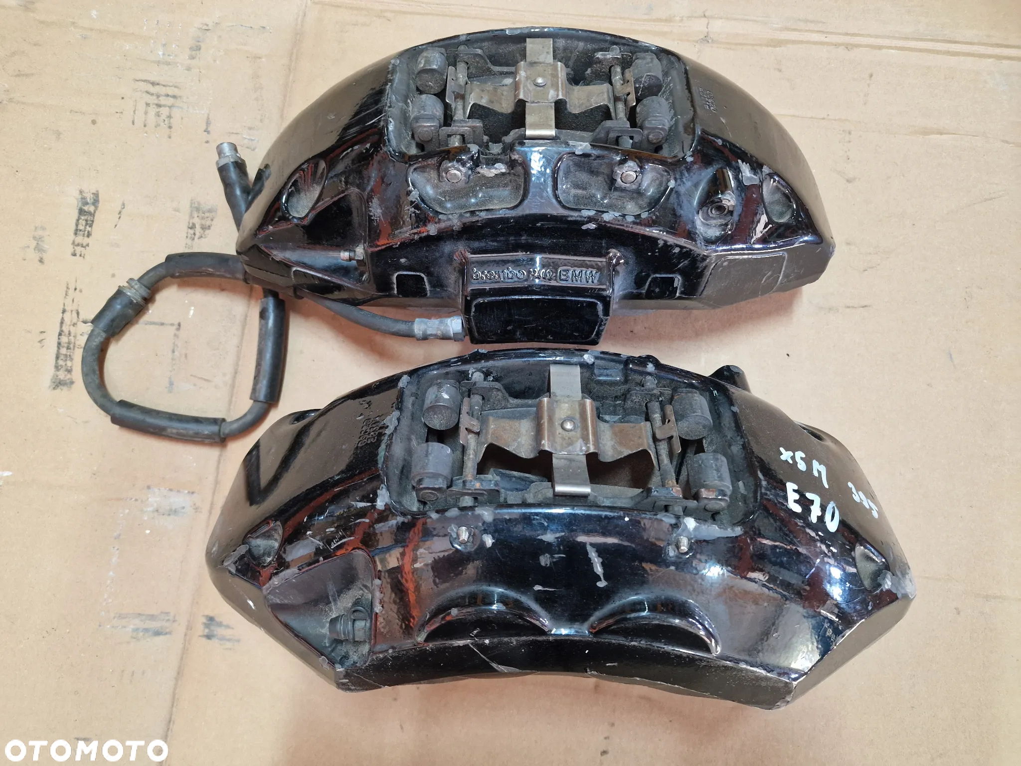 BMW E70 E71 X5 M X6 M 395mm zaciski hamulcowe przód BREMBO 4-tłok - 2