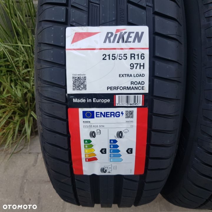 4x 215/55R16 Riken Road Performance Nowy komplet opon letnich Poznań - 2