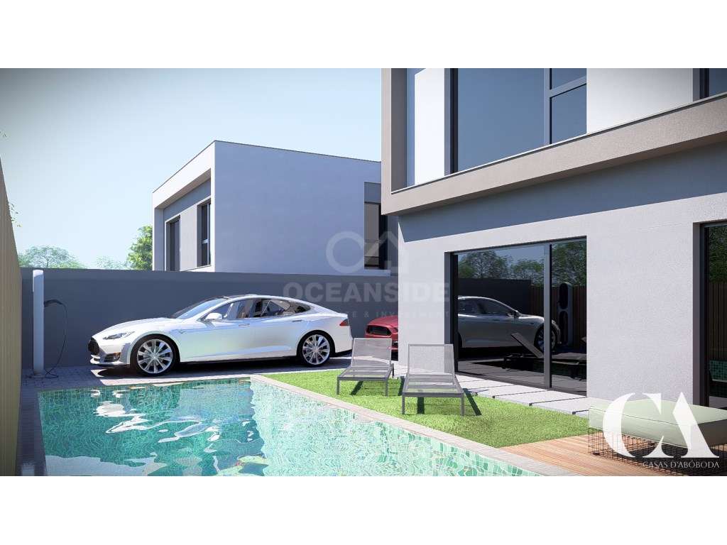 Terreno Urbano para Moradia T4+1 Nova com Piscina | Abóboda - Cascais - Grande imagem: 2/7