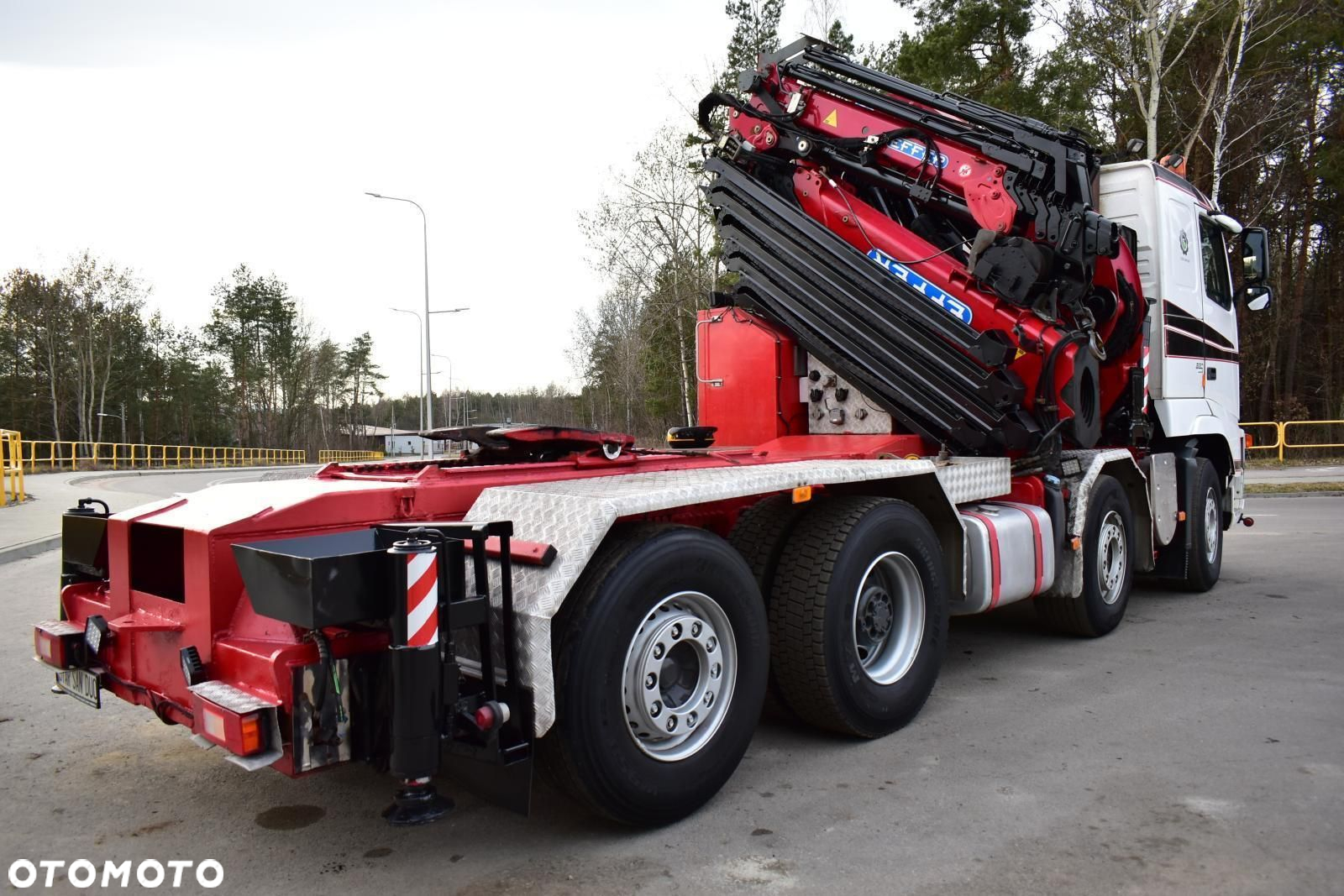 Volvo FH 520 8x2 EFFER 850 Fly Jib HDS Żuraw Wciągarka - 7