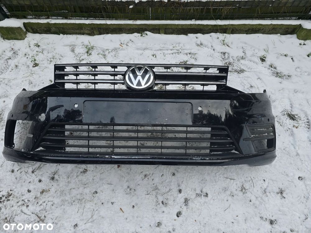 Vw caddy 2k5  lift zderzak przód ładny grill pdc bez spryskow - 1