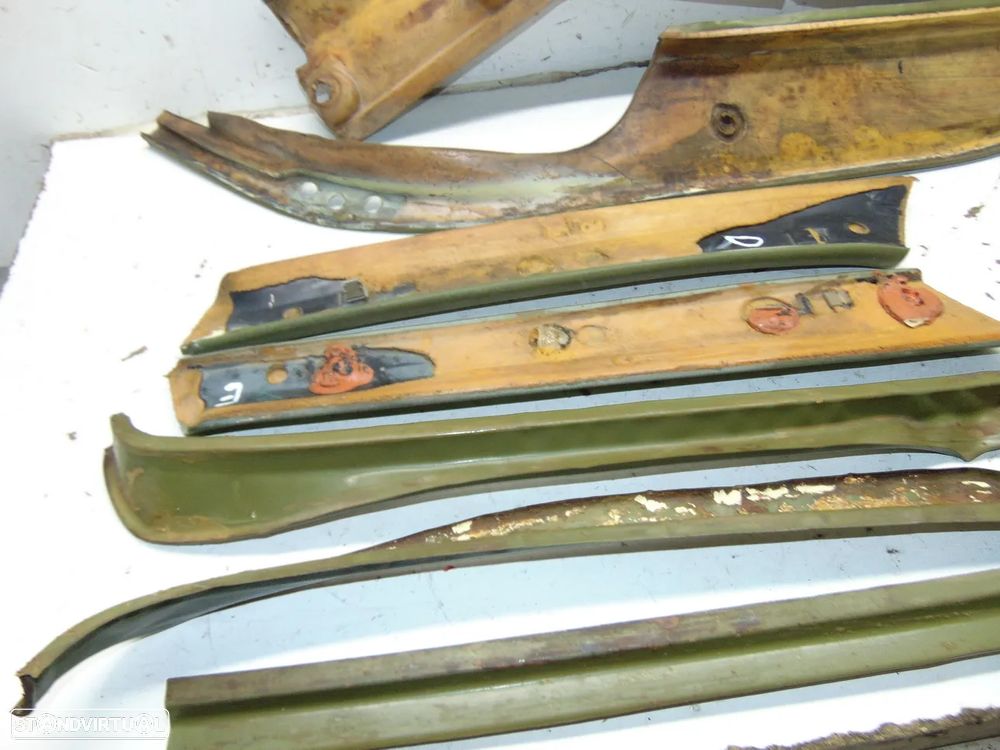 Mercedes W123 touring guarnições mala - 9