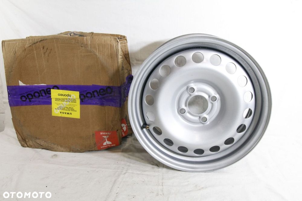 Felga stalowa srebrna Trebl x40915 15 6j 4x100 et40 - 1