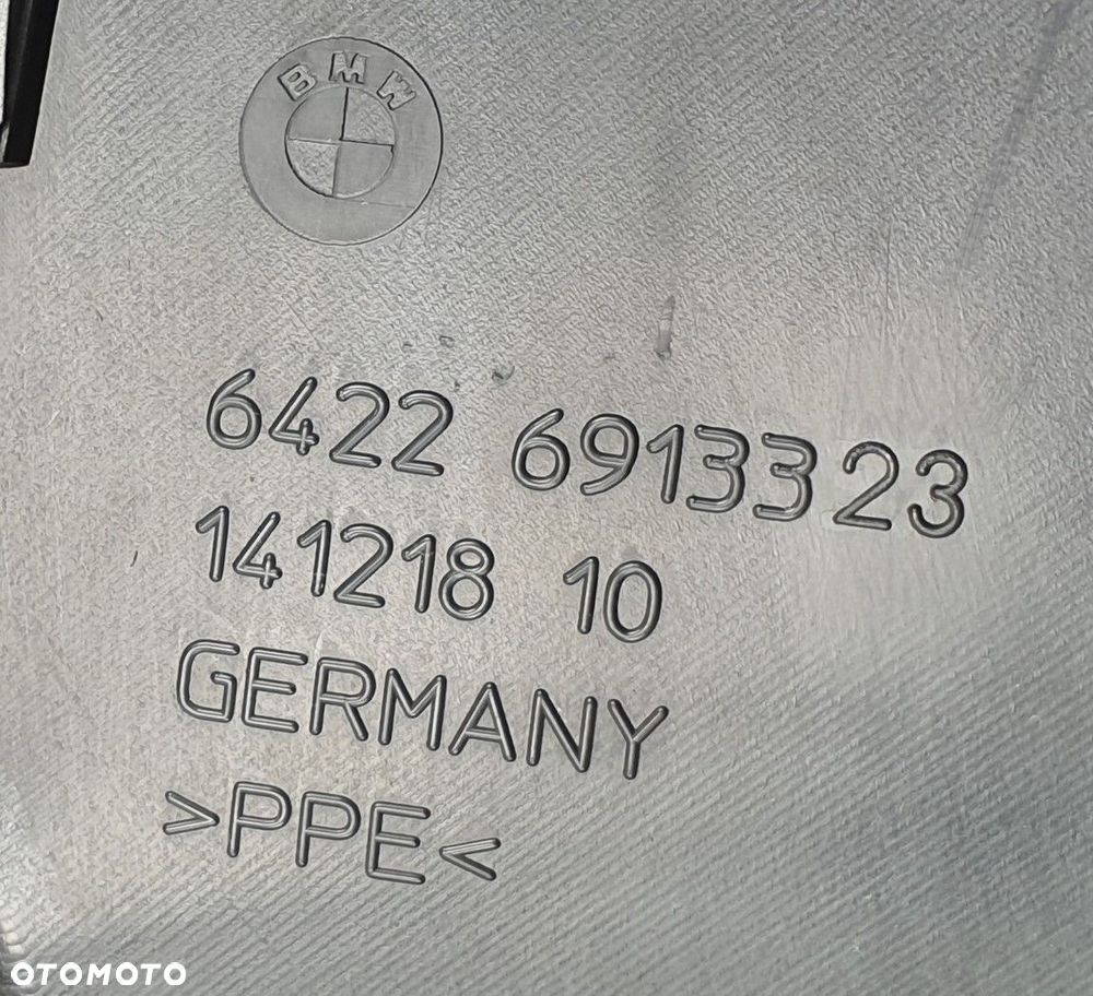 KANAŁ POWIETRZA LEWY TYŁ BMW 7 E65 6913323 - 3