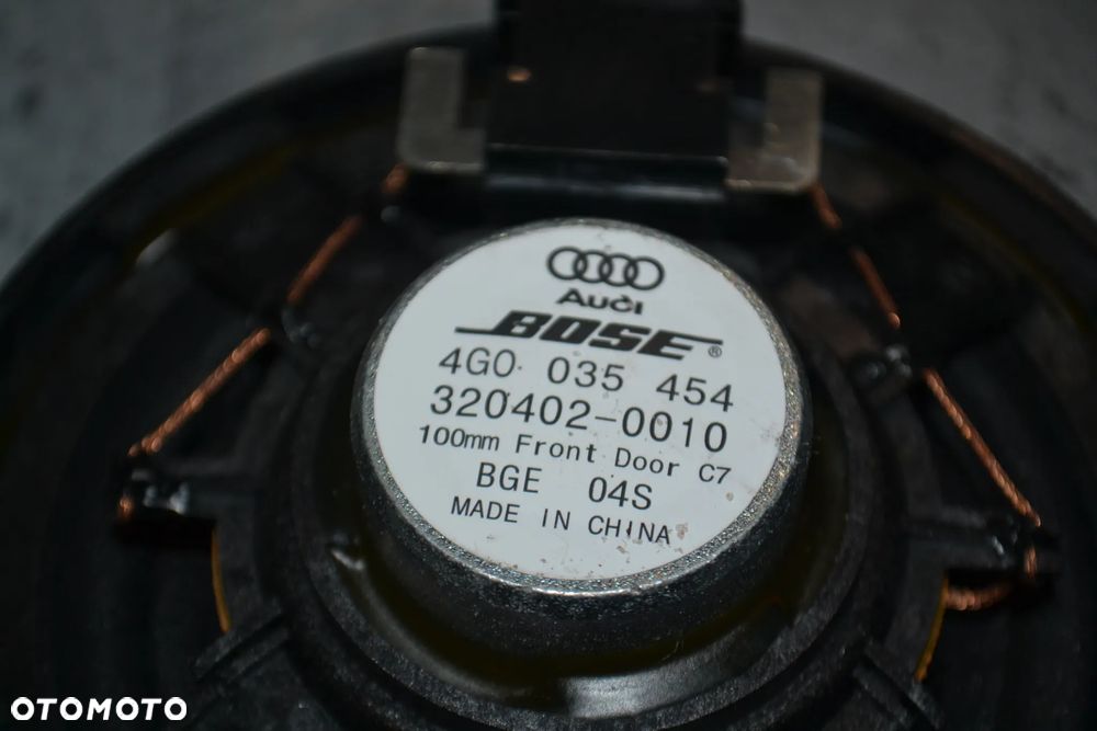 AUDI A6 C7 A7 GŁOŚNIK DRZWI BOSE PRZÓD PRZEDNI 4G0035454 - 3