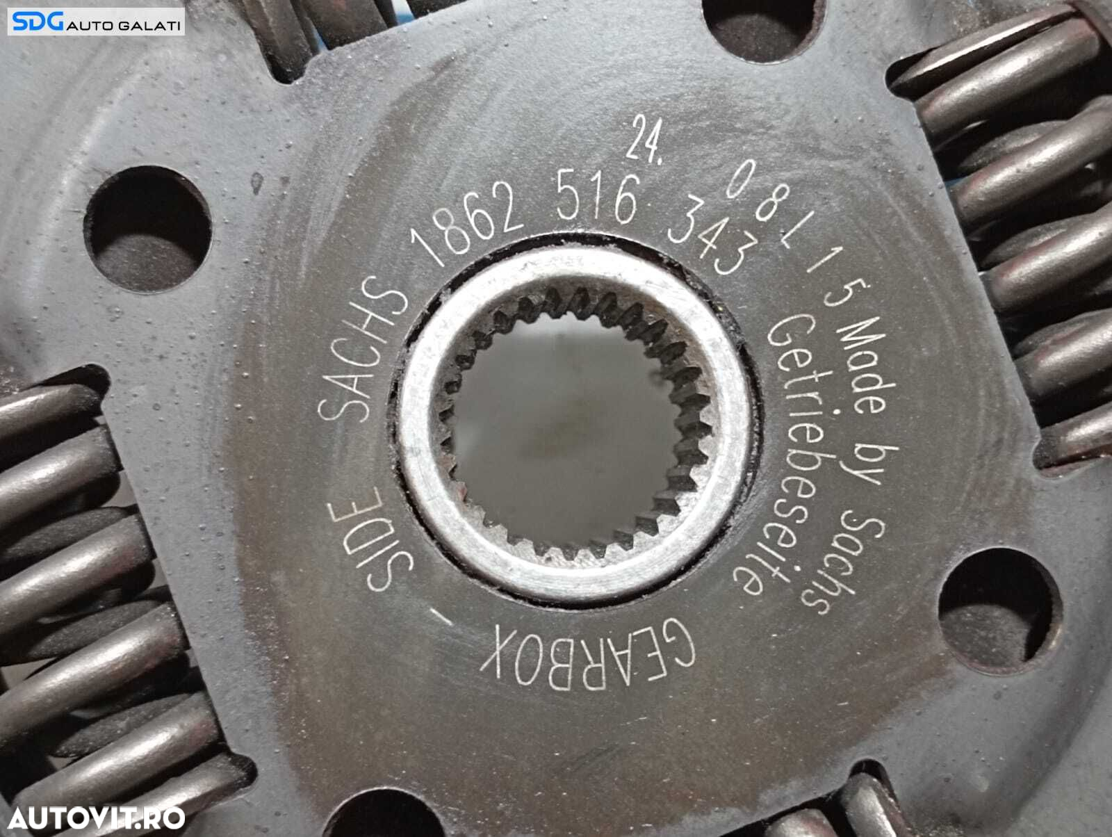 Kit Ambreiaj Volanta Masa Simpla Disc si Placa Ambreiaj Seat Ibiza 4 1.6 2002 - 2010 Cod 068105271F 3082194233 1862516343 [M6721] - 2