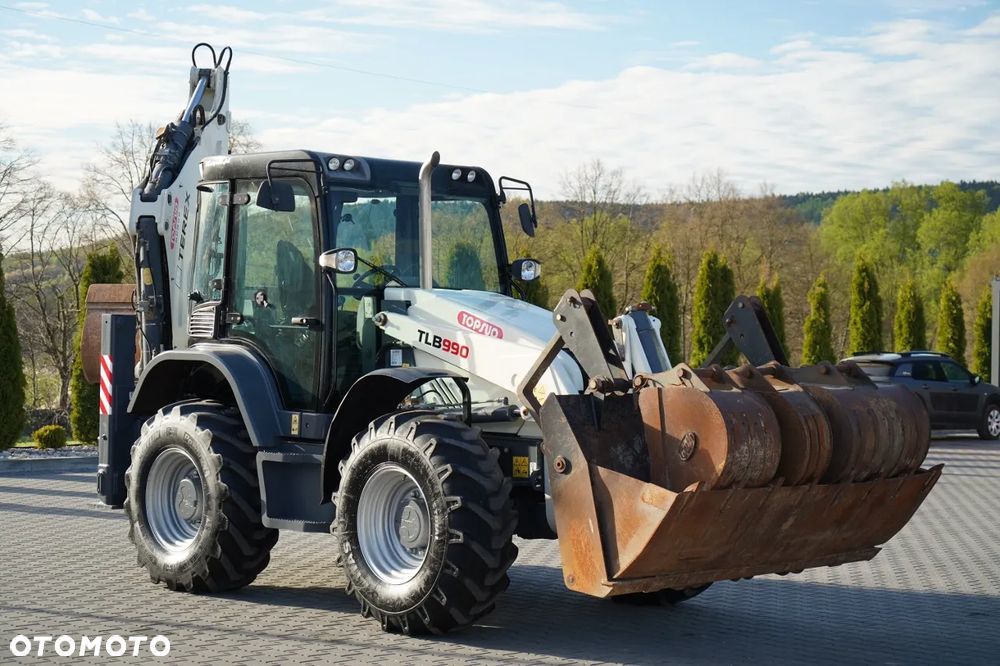 Terex TLB 990 / KOPARKO-ŁADOWARKA / KOMPLET ŁYŻEK / 3 300 MTH / - 15
