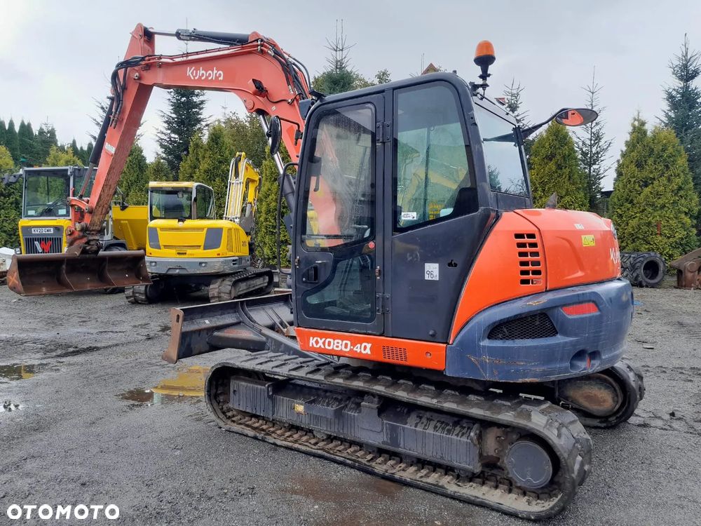 Kubota Mini koparka Kubota KX080-4, 2017 rok - 11