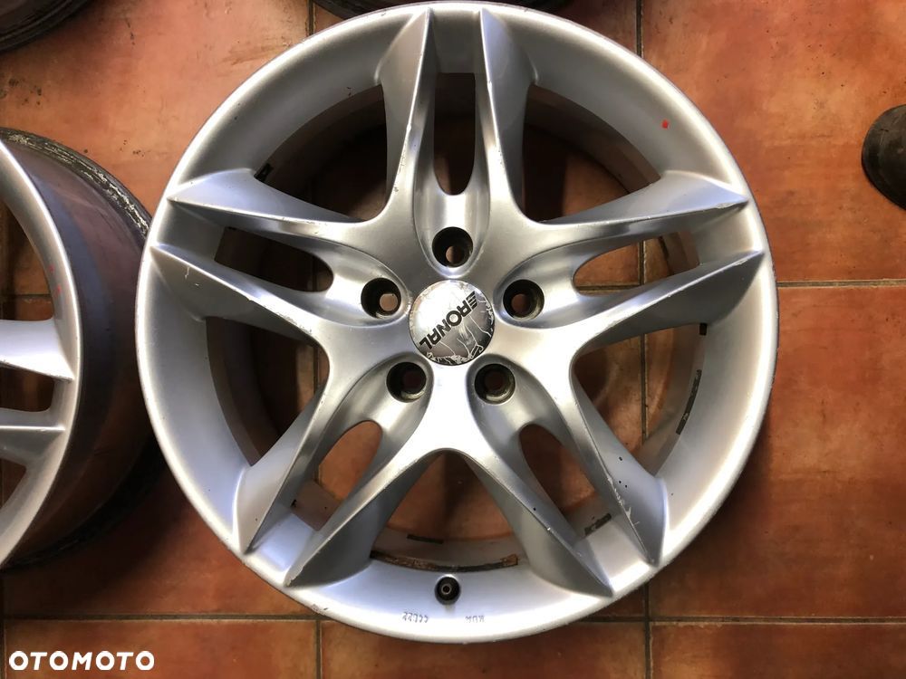 2447. Felgi Aluminiowe Alufelgi R17 5x115 7.5J ET:40 75,1 MM Opel Astra J Zafira C - Gwarancja Wysyłka Montaż - 4