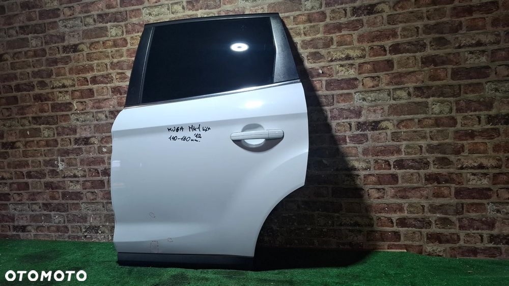 DRZWI TYŁ LEWE KOMPLETNE FORD KUGA MK1 08/12 KOD 58 - 4