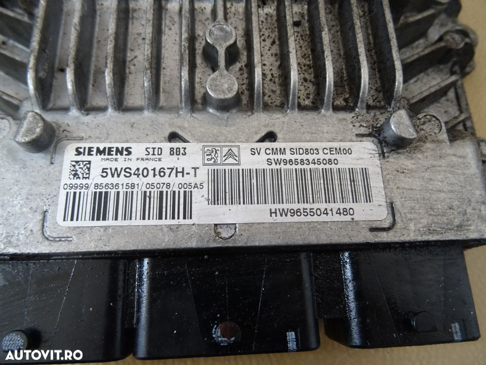 Calculator motor Peugeot 407 2.0 HDI RHR 136 CP - 2