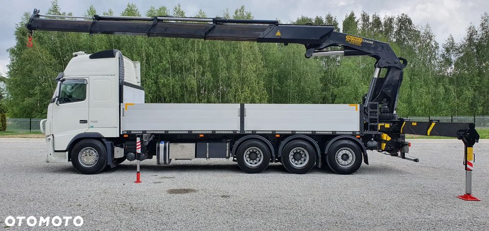 Volvo FH16 700KM 8x4 Tridem +HDS Palfinger PK 56002 - 22