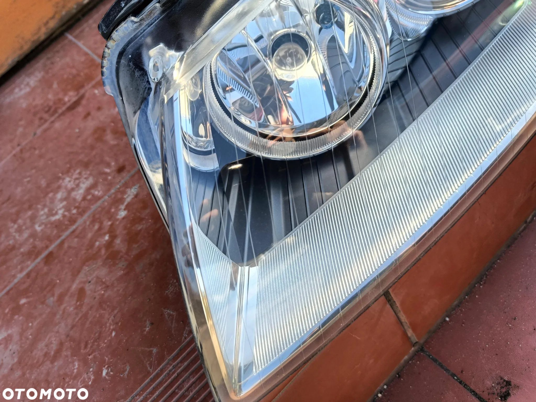 AUDI A8 D3 LIFT LAMPA PRZEDNIA PRZÓD XENON NIE SKRĘTNY LEWA - 4