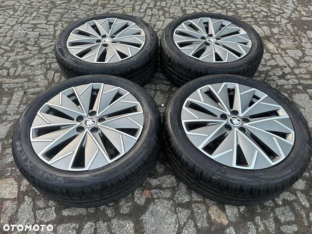 KOŁA LETNIE SKODA KAMIQ 5X100 17 DEMO JAK NOWE 205 50 - 4