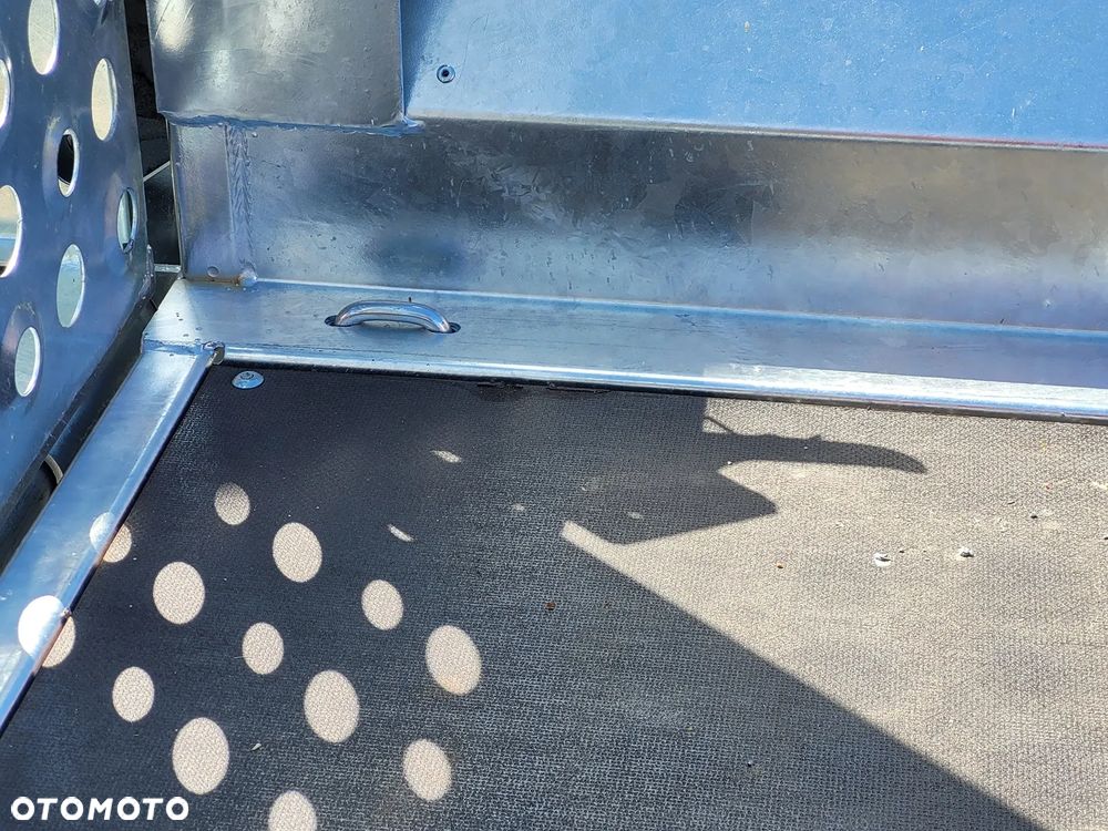 Rydwan Przyczepa koparkowa DMC 2700kg najazdy mocna spawana EURO B-2600/2/C3 do maszyn budowlanych, minikoparki - 5