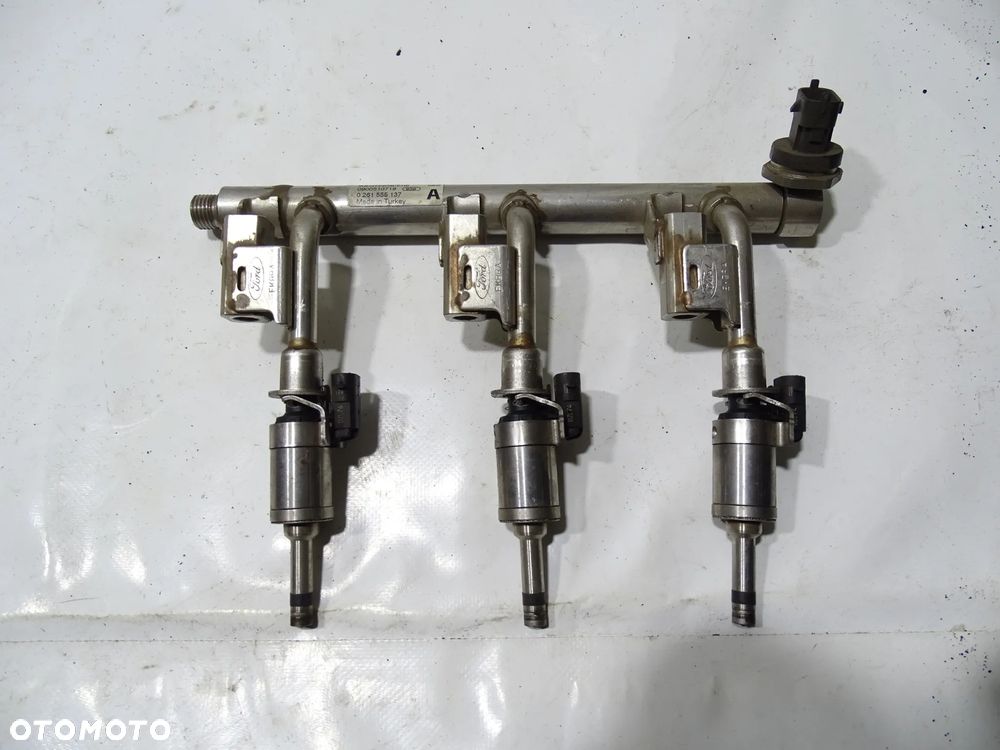 LISTWA WTRYSKOWA WTRYSKIWACZ FORD FOCUS MK3 ECOSPORT 1.0 ECOBOOST DM5G-9H487-AA F-VAT - 1