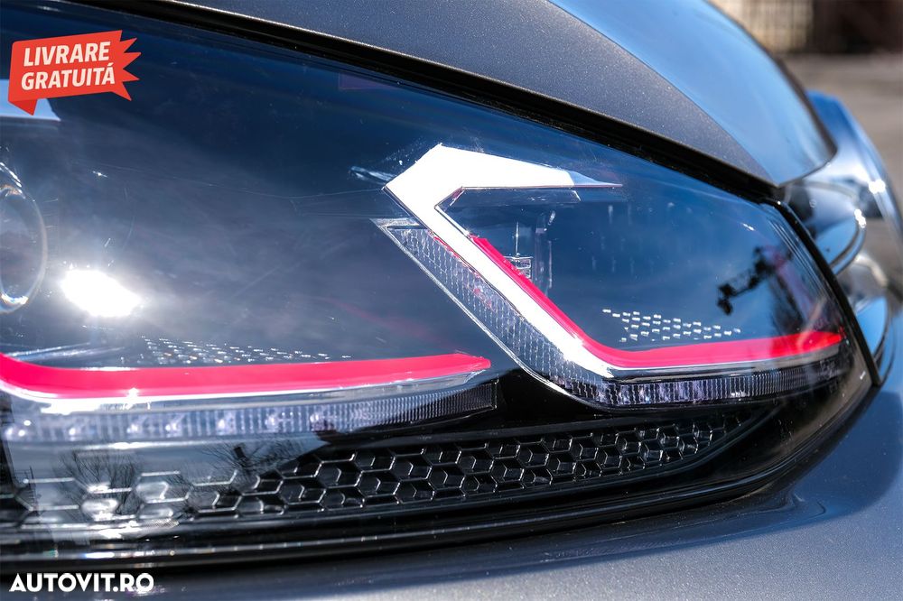 Bara Fata cu Stickere Laterale Gri Inchis Mercedes A-Class W176 (2012-2018) Faceli- livrare gratuita - 23