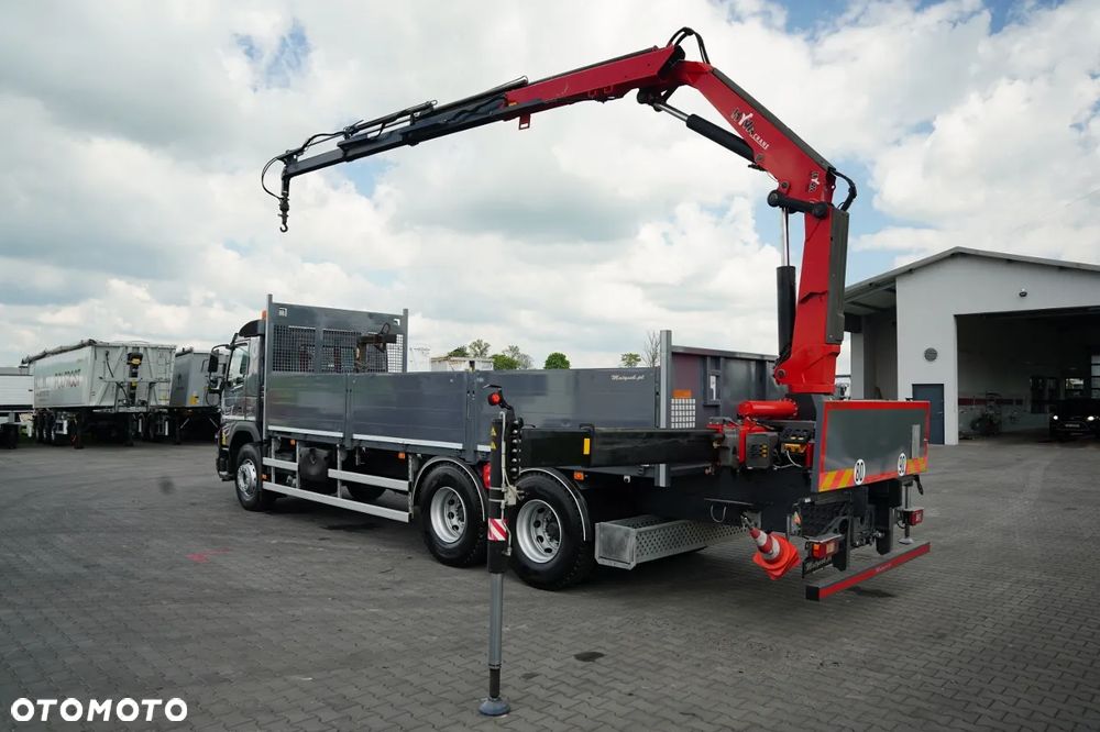 Volvo FMX 430 / SKRZYNIOWY- 7,15 M / HDS HYVA HC-183 / ROTATOR / WIDŁY DO PALET / PILOT - 3