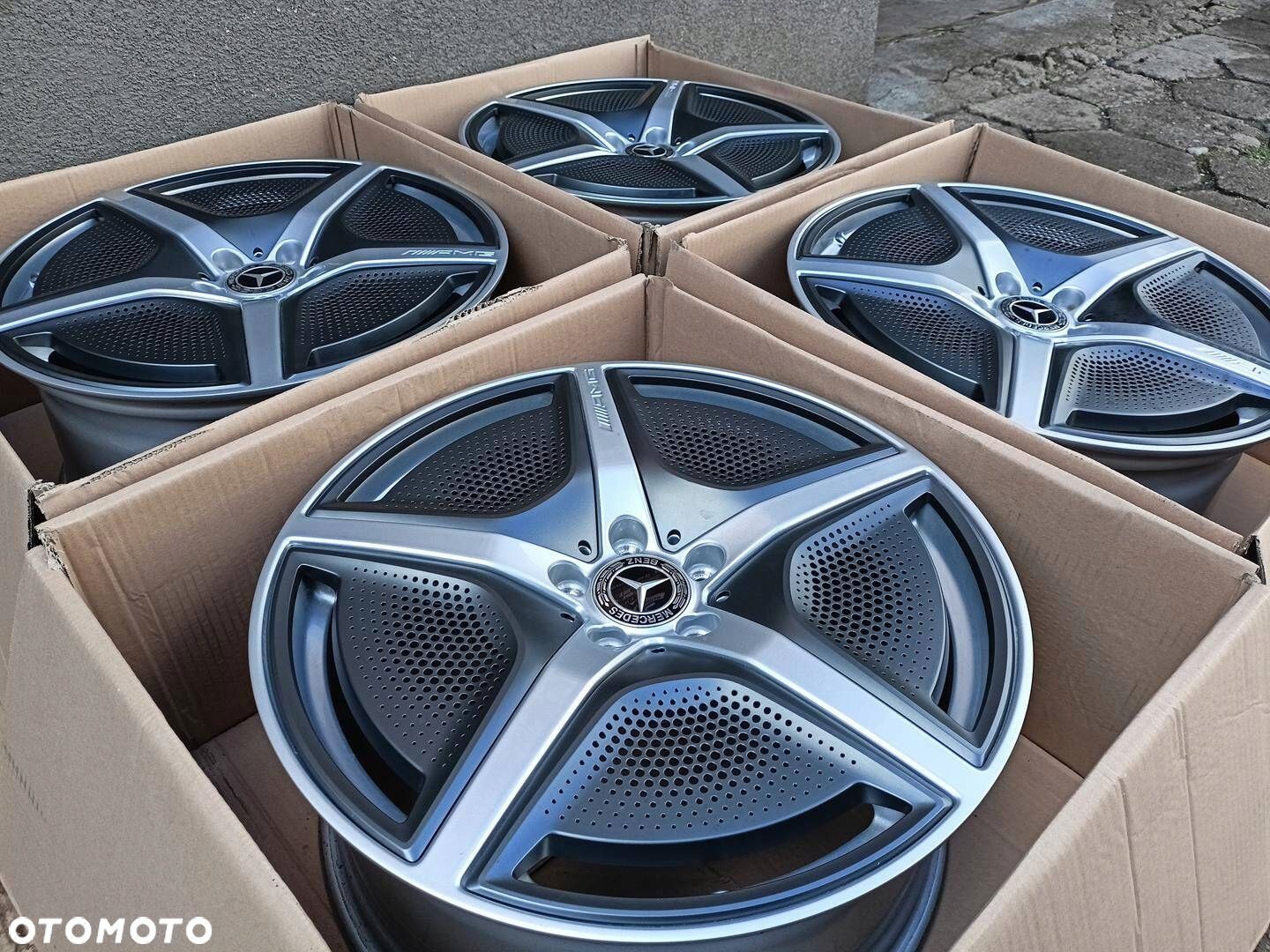 Oryginał felgi 20cali Mercedes EQE V295 C klasa E klasa GLE GLK - 1