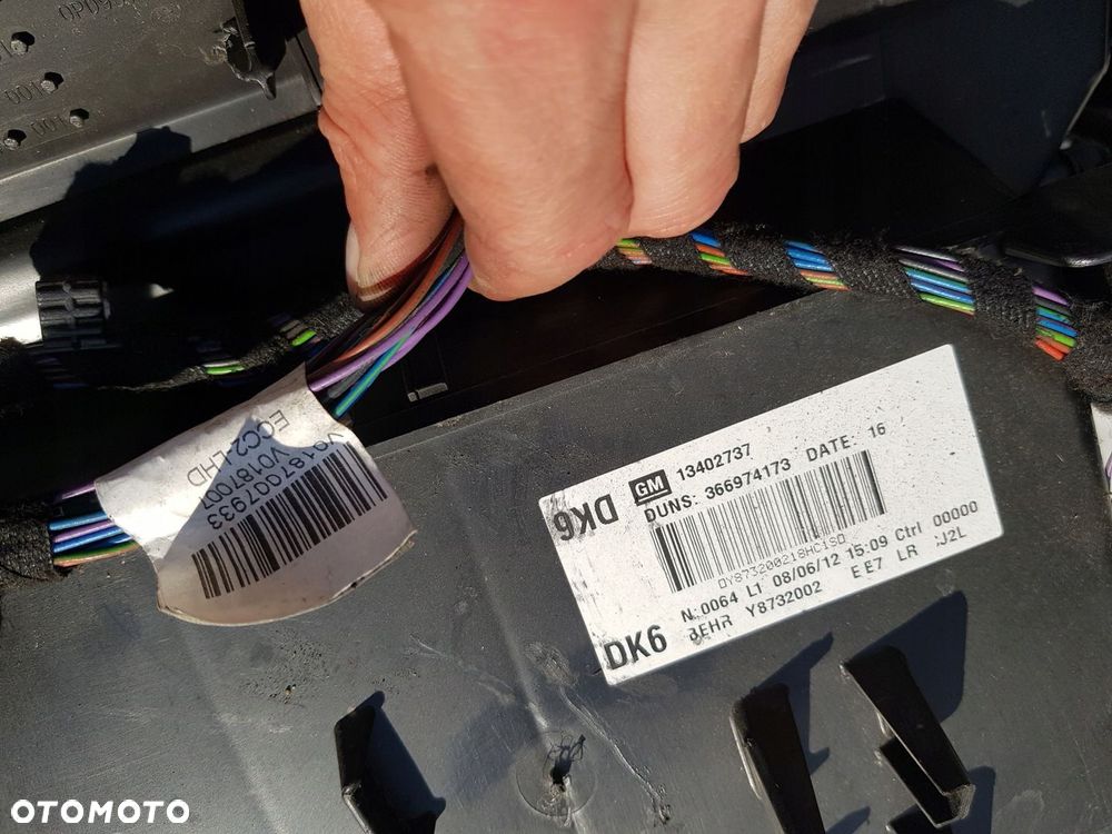 nagrzewnica dmuchawa Opel Astra J 13402737 - 10