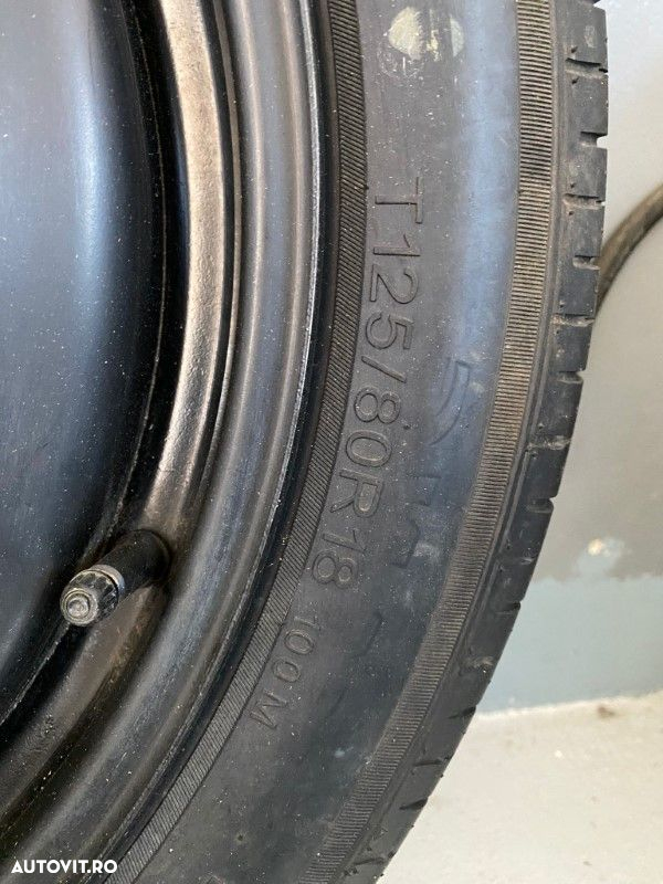 Roata de rezerva T125/80R18 Volvo XC90 XC60 2015-2022 31680220 31362275 - 4