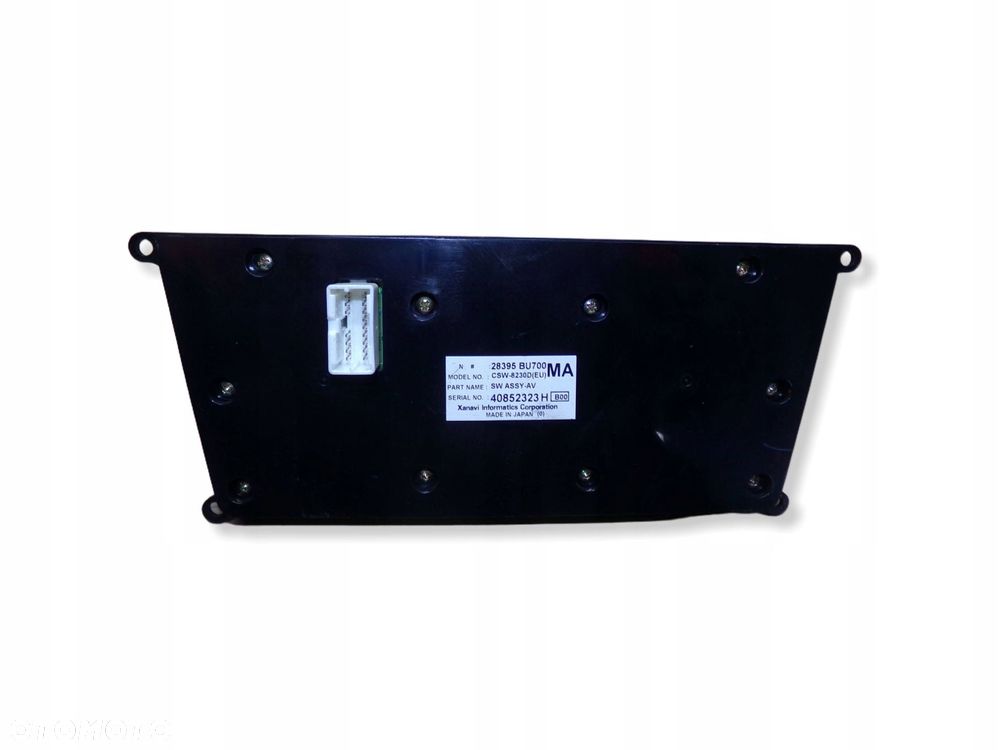 panel nawiewu sterowania 28395-bu700ma almera tino - 2