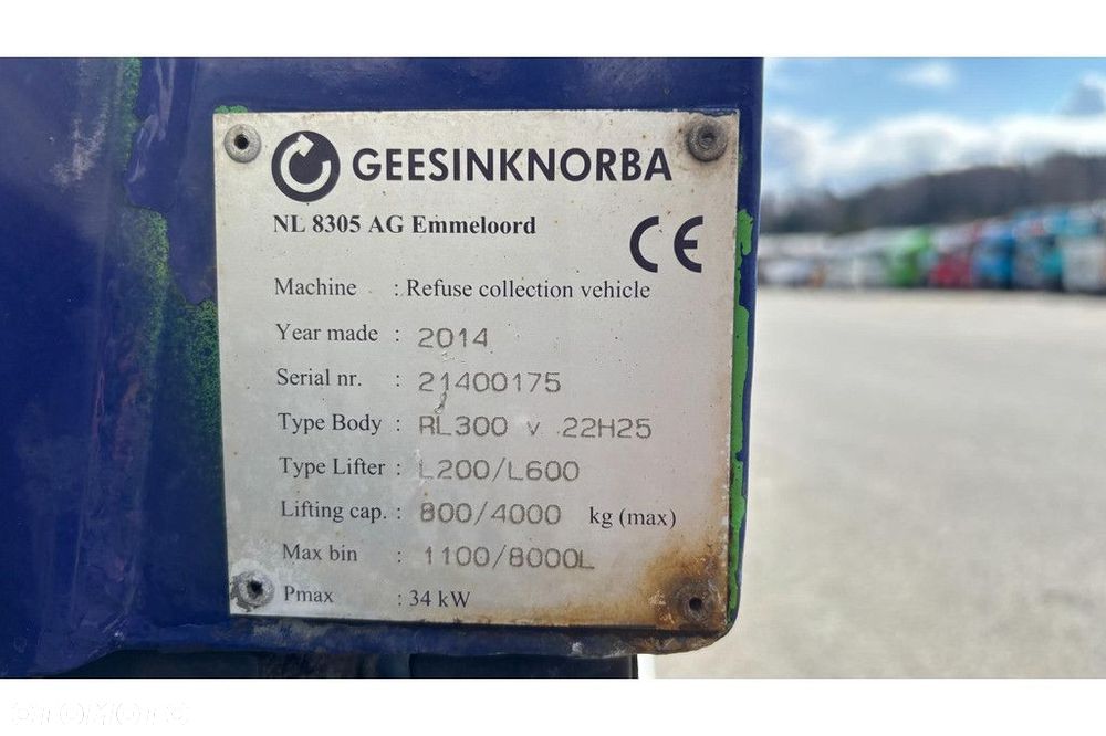 Scania P320 6x2*4 GEESINKNORBA RL300 22H25 - 13