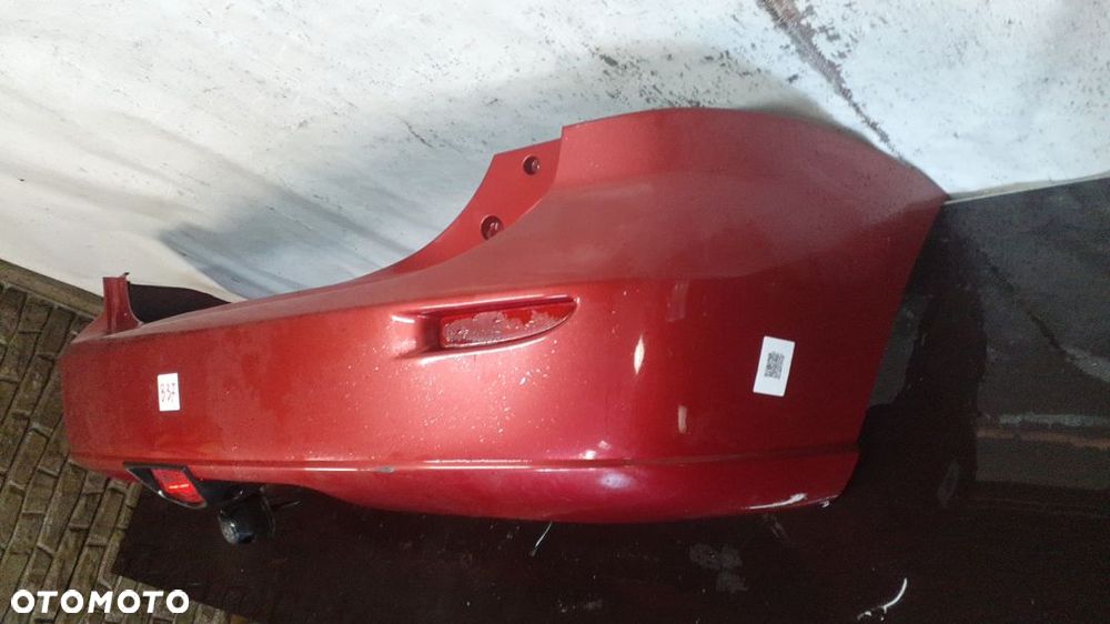 ^ ZDERZAK TYŁ TYLNY DO MAZDA 5 BORDOWY BORDO - 3