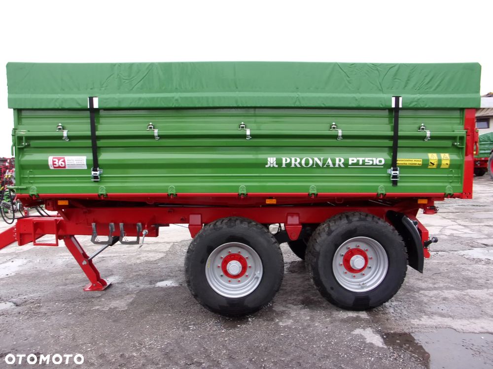 Pronar Przyczepa TANDEM paletowa Pronar PT512 -12t, PT510 -10t, T-663/2 - 7ton  Ursus T-042 tandem 7-ton z mechanizmem trójstronnego wywrotu - 13