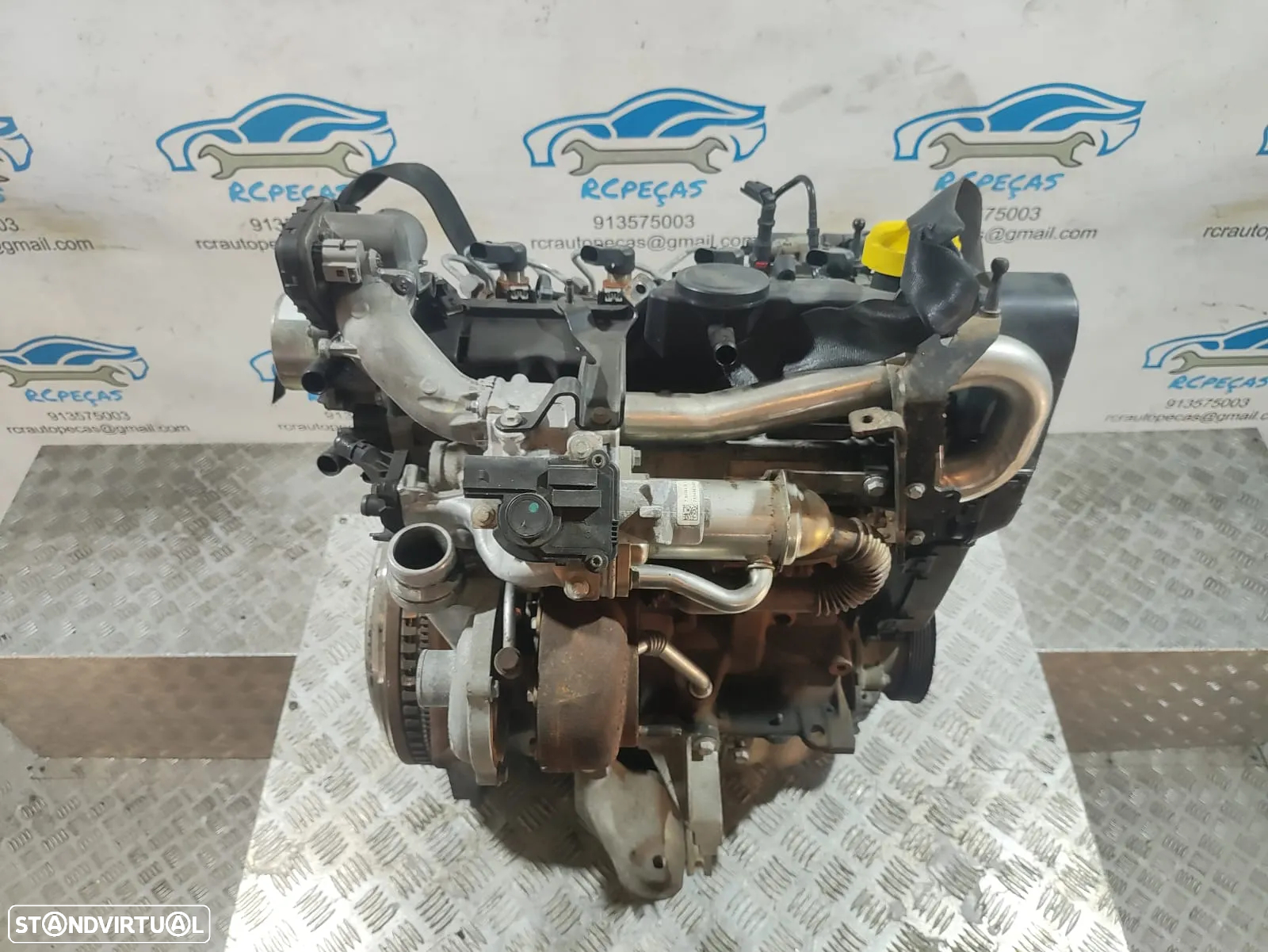 Motor Completo Renault Megane Mk3 3 III 1.5 DCI 8v 105cv K9KG832 K9K G832 2009 Injeção Siemens - 4